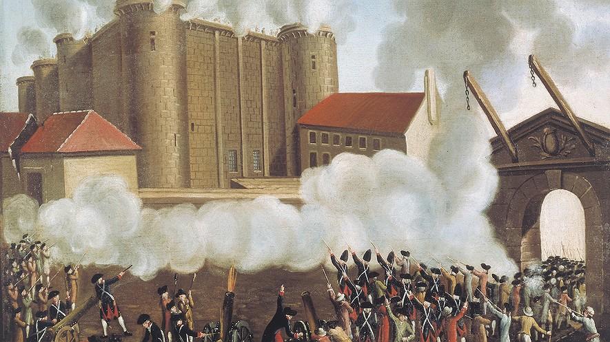 You Say You Want a Revolution By Saul Straussman, Big History Project, adapted by Newsela staff on 10.21.16 Word Count 2,874 Level 1140L TOP: The storming of the Bastille in France, 1789.