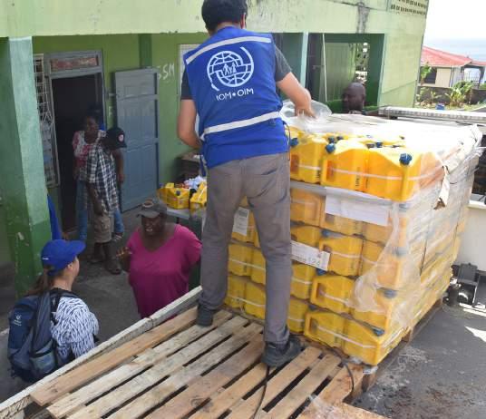 In the last three months of 2017, approximately 2,400 beneficiaries were reached and provided with both household items and shelter NFIs. These donations were given in-kind to IOM from various donors.