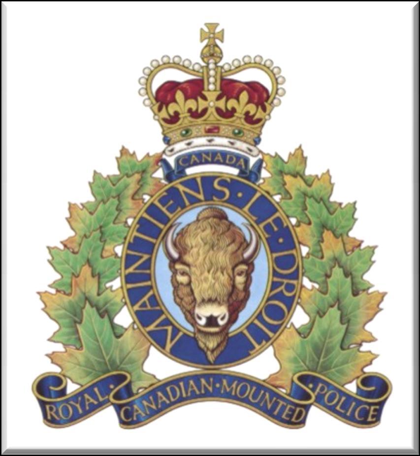 Levels of Police in Canada The Federal police force of Canada is the Royal Canadian Mounted Police which was formed in 1873 as the Northwest Mounted