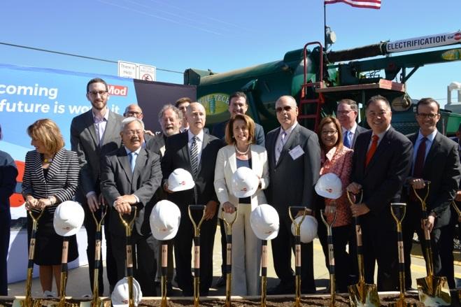 Safety Highlights Caltrain held its Peninsula Corridor Electrification Project (PCEP) ground breaking ceremony on July 21 st at the Caltrain Millbrae Station.