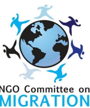NGO Committee on Migration A committee of the Conference of NGOs in Consultative Relationship with the United Nations Address: (c/o) Shiuho Lin 75-55 183rd Street, Flushing, NY 11366, USA Phone: