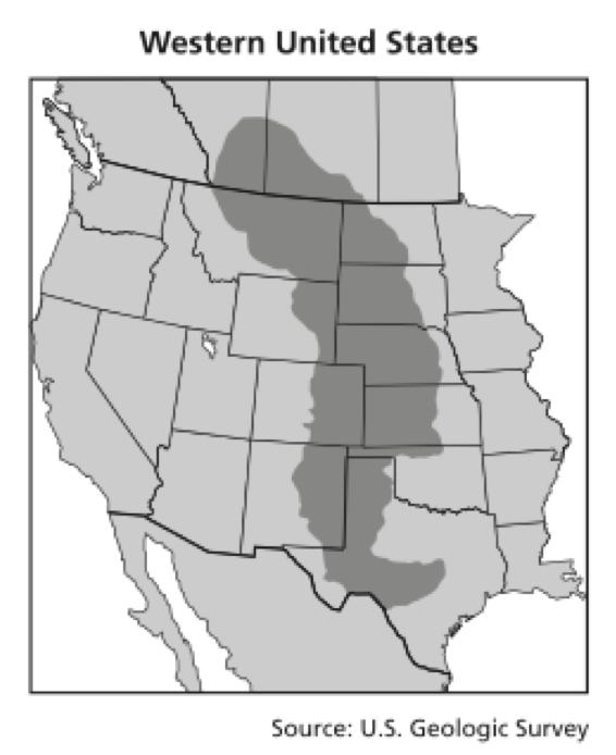 Modern America Assessment Settling the West and Industrialization NAME: 1. During the 1870s, the principal agricultural product of the shaded region on this map was A. poultry B. rice C. cattle D.
