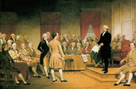 Thomas Jefferson, Sam Adams, Patrick Henry, Thomas Paine Organization & Procedures George Washington was elected