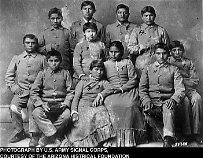Apache children at the