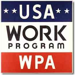 as possible Between 1935-1943, the WPA spent $11 billion to give jobs to 8