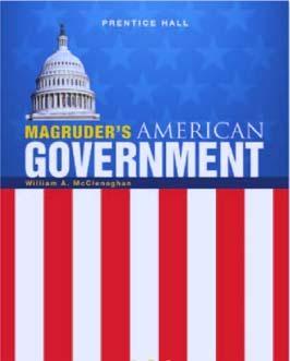 A Correlation of Magruder s American Government To the