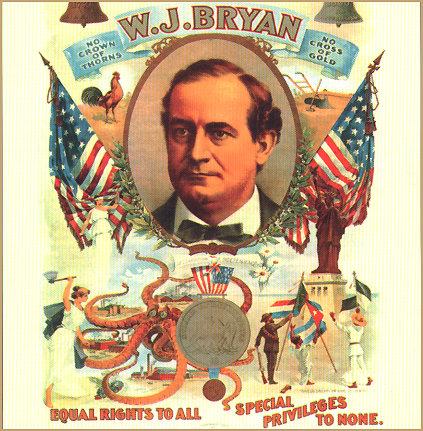 THE ELECTION OF 1896 Although William Jennings Bryan had the support of the Populists and the Democrats, Republican William McKinley defeated him.