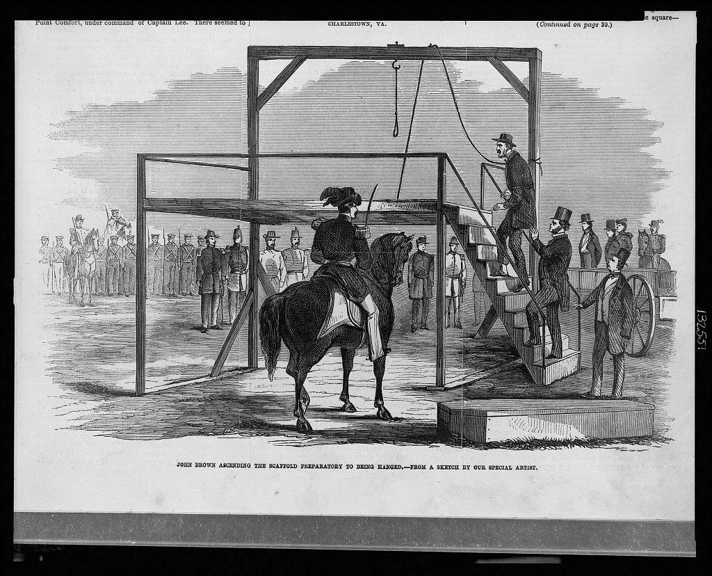John Brown s Hanging Convicted of High Treason Hanged on December 2, 1859 Lincoln & Douglas