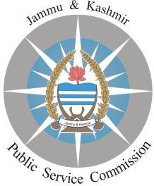 JAMMU AND KASHMIR PUBLIC SERVICE COMMISSION Polo Ground Srinagar, Kashmir - 190001 www.jkpsc.nic.in NOTIFICATION NO. PSC/EXM/2013/80 D A T E D : 1 0. 0 9.
