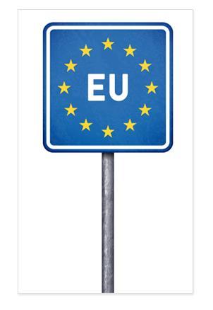 Free to move Schengen No police or customs checks at borders between most EU countries Controls strengthened at the EU s external borders