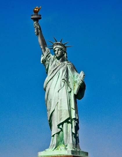 that America would influence the people of France to embrace a commitment for freedom for all people. The French gifted Lady Liberty to the United States in 1886.