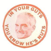 Presidency over Barry Goldwater.