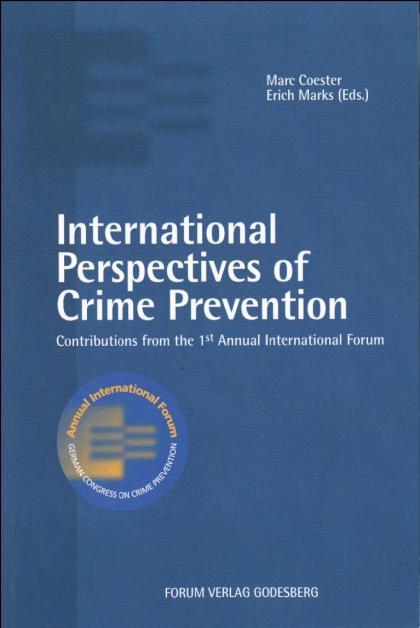 33 Since 2007 with the introduction of the Annual International Forum an international (English speaking) audience is addressed to share their experiences in crime prevention.