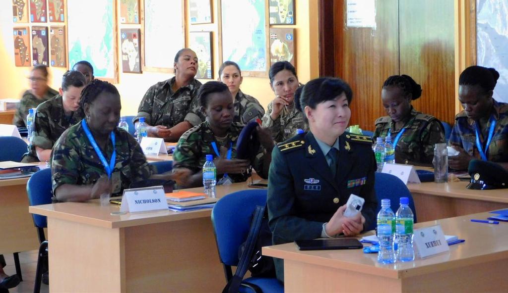 THE MINISTRY FOR FOREIGN AFFAIRS PUBLICATION SERIES 3/2018 Peacekeepers being trained by the UN, Nairobi, Kenya. women.