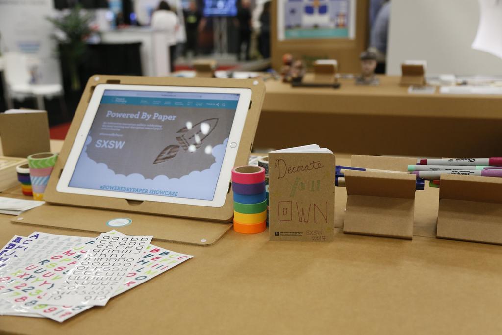 Paper materials were touted for their accessibility, affordable prototyping, unique product solutions and abilities to foster productivity.
