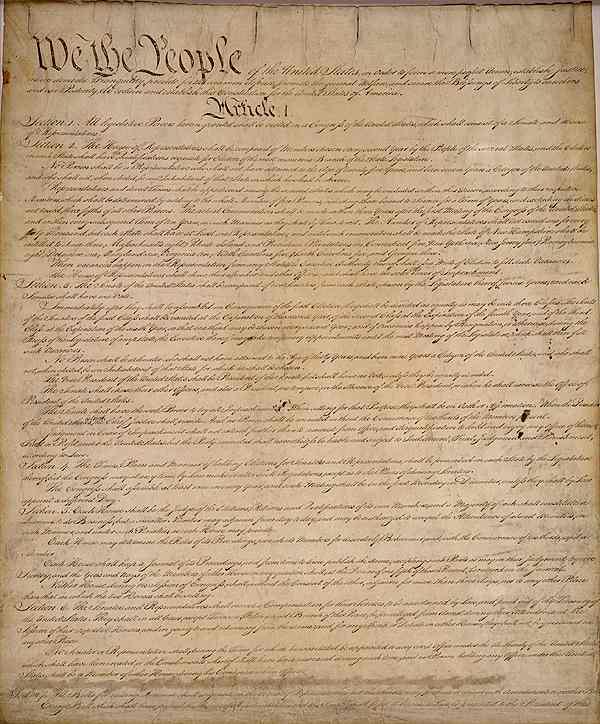 How the Constitution is divided: 1. Articles the major divisions 2.