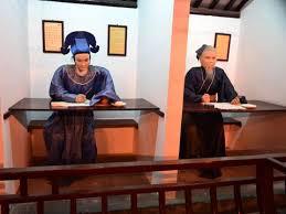 civil service workers based on the teachings of Confucius Government jobs were based on an individuals performance on examinaeons over
