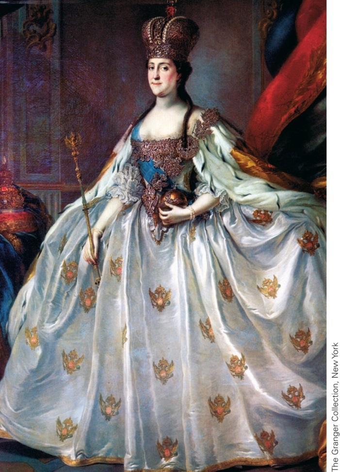 His dress and demeanor are nothing like the elegance and majesty typical of royal portraits of the eighteenth century.