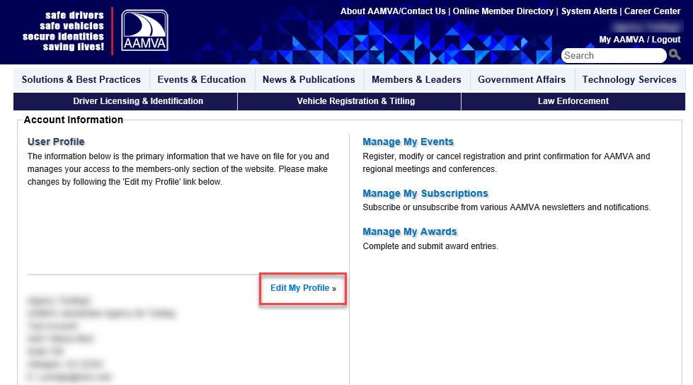 AAMVA Awards Online Platfrm FAQs 3 Navigating the Awards Applicatin Hw d I navigate the awards applicatin? Use the menu in the tp left f yur screen t navigate thrugh the varius applicatin pages.