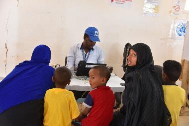 Achievements PROTECTION Refugees and asylum-seekers continue to seek safety in Mbera camp with 167 newly registered in the month of November alone. In urban areas, UNHCR registered 94 new arrivals.