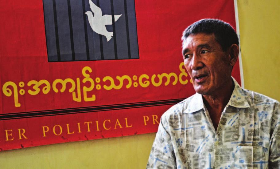 www.mmtimes.com ITICAL PRISONERS Bittersweet freedom for a Shan grandfather News 7 BRIDGET DI CERTO bridget.dicerto@gmail.com TIN YADANAR HTUN yadanar.mcm@gmail.