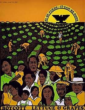 United Farm Workers Example Cesar Chavez, organizer of the United Farm Workers Started as