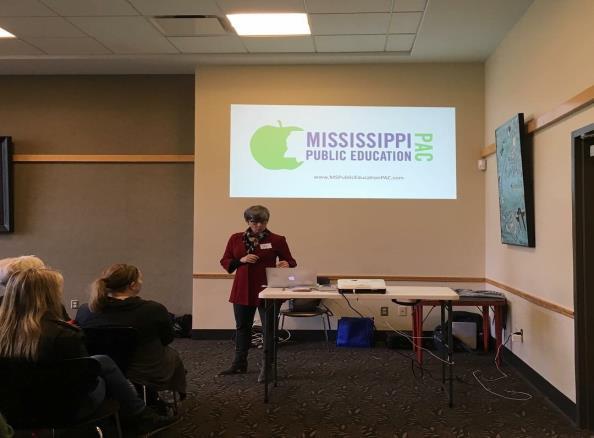 Mississippi Public Education PAC Leaders Speak at November LWV-JA Meeting