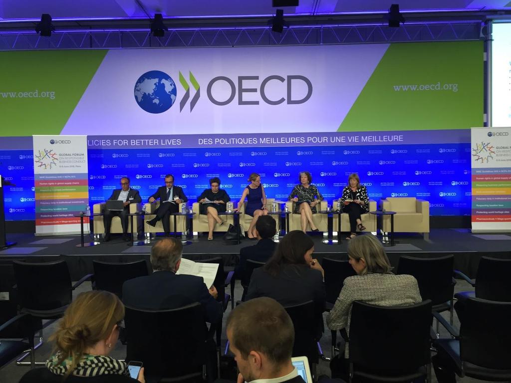 1.3 OECD Supply Chain Management Working Group İHKİB took place in the OECD working group formed to prepare a guide on due diligence on responsible management in apparel and footwear industries.
