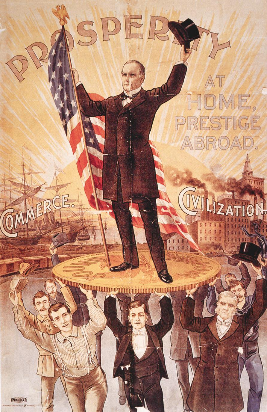 This Republican campaign poster of 1896