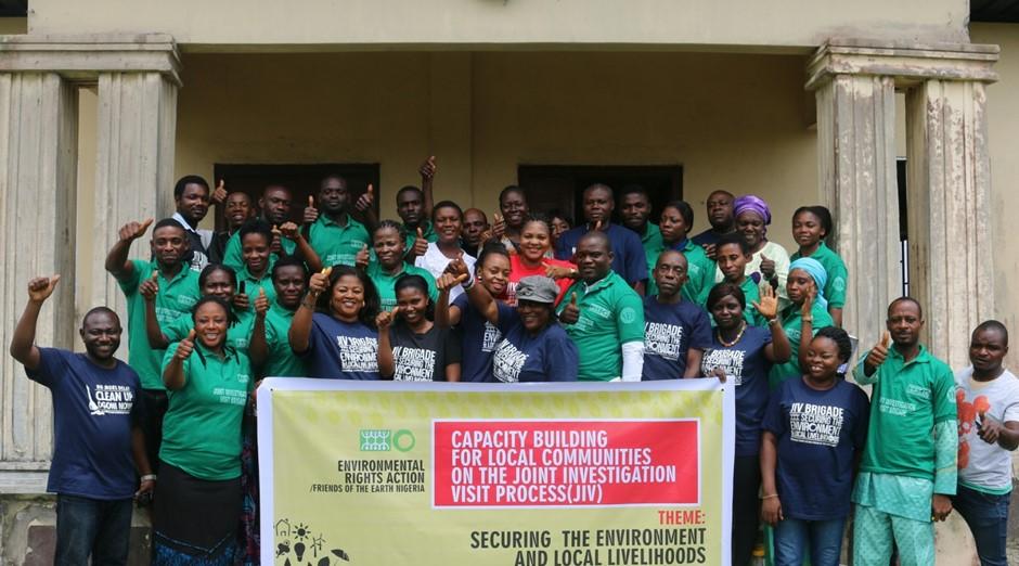 STRENGTHENING LOCAL WOMEN LEADERS AND THE INSTITUTIONAL CAPACITY OF NOSDRA ON OIL SPILLS Brief sent in by Environmental Rights Action (ERA) capturing its work in strengthening the capacity of oil