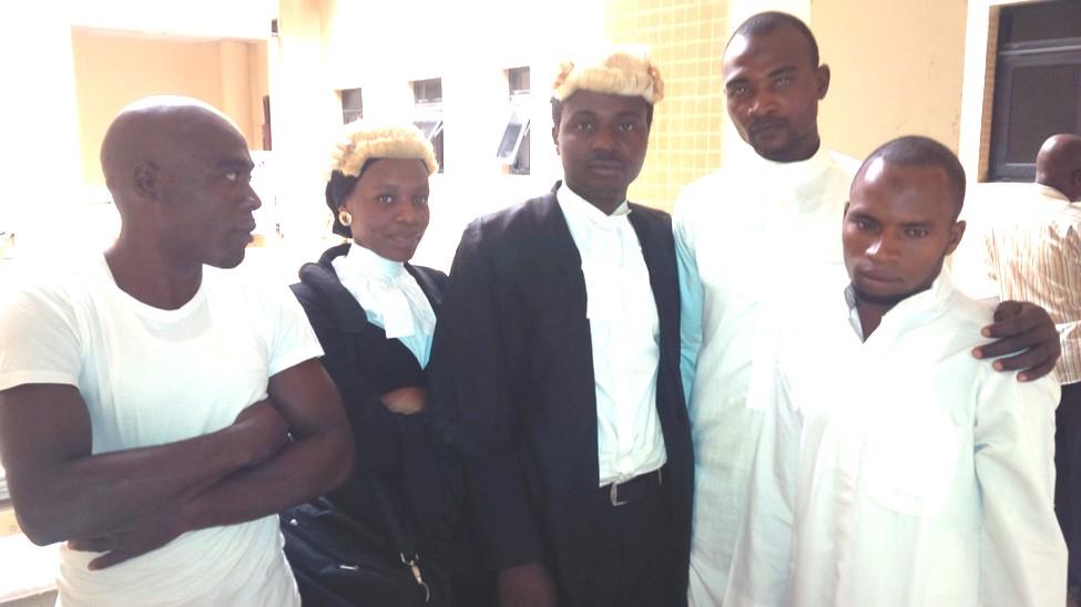 LEGAL REPRESENTATION FOR INDIGENT DETAINEES Barristers Ndubuisi Kalu and Bilkisu Irama with ex-inmates of Kuje prison The NED grant is covering four critical areas of CURE-Nigeria work: Legal aid,