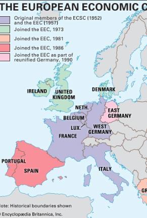 Ireland and the EEC On 1 Jan. 1958, the European Economic Community (EEC) came was created.