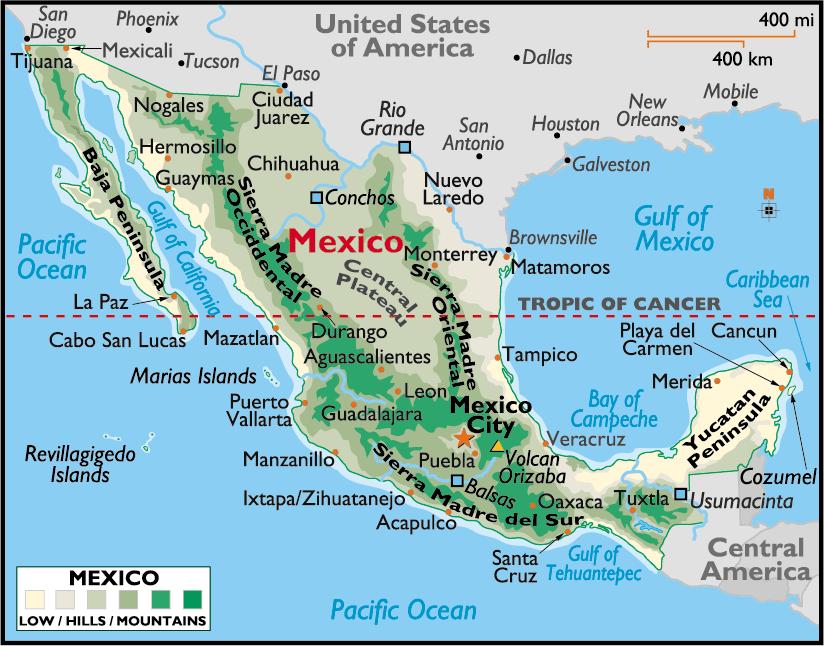 Mexico Enjoyed stability for most of the 20 th century Had