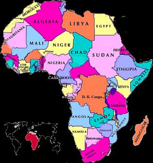 Africa Beginning in late 1950s, dozens of African colonies gained their indep.