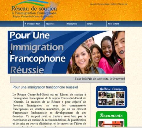 the current situation of Francophone immigration in the Central South-West region of Ontario Identify best practices of reception and integration of