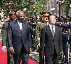 China s new aid offensive 2006 - China committed US$8.1 billion to Africa compared to just US$ 2.