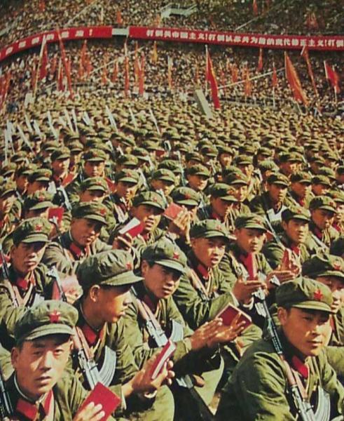 many joined the Red Guards, a