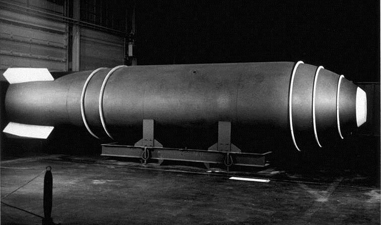 In 1952, the USA tested the first hydrogen