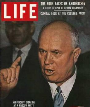 New USSR leader Nikita Khrushchev began a series of