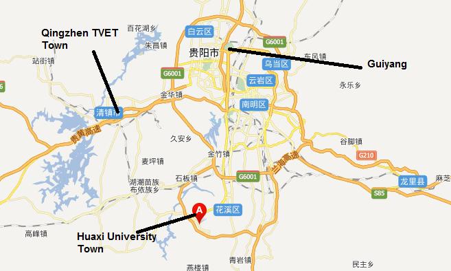 I. Brief Introduction 1. The proposed RBL project is located in two sites, including Huaxi University Town and Qingzhen TVET Town.