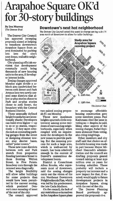 ARAPAHOE SQUARE The information contained herein was obtained from sources believed reliable; however, Unique Properties makes no guarantees, warranties or representations as to the