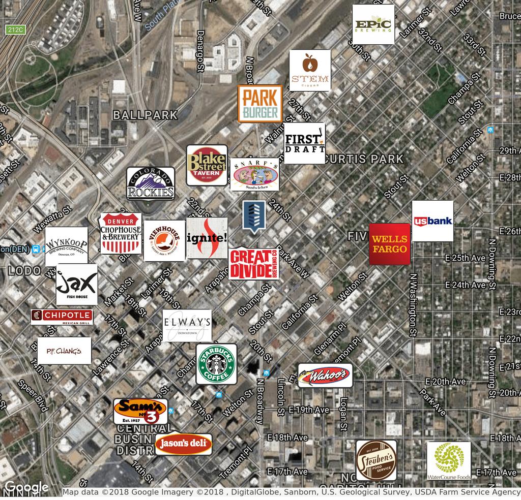 RETAILER MAP The information contained herein was obtained from sources believed reliable; however, Unique Properties makes no guarantees, warranties or representations as to the