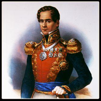 Antonio Lopez de Santa Anna In 1833 Santa Anna was elected President of Mexico, after overthrowing Anastacio Bustamante.