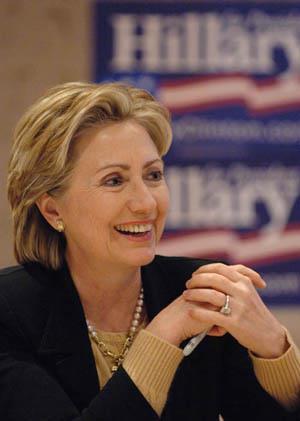 Hillary Clinton served as First Lady from 1993-2001, Senator from New