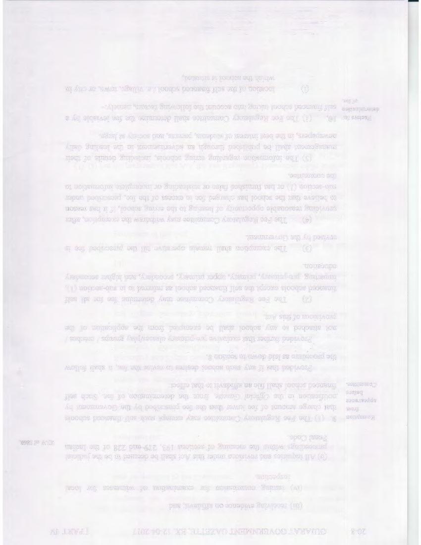 20-8 GUJARAT GOVERNMENT GAZETTE, EX. 12-04-2017 [PART IV (iii) receiving evidence on affidavit; and (iv) issuing commission for examination of witnesses for local inspection.