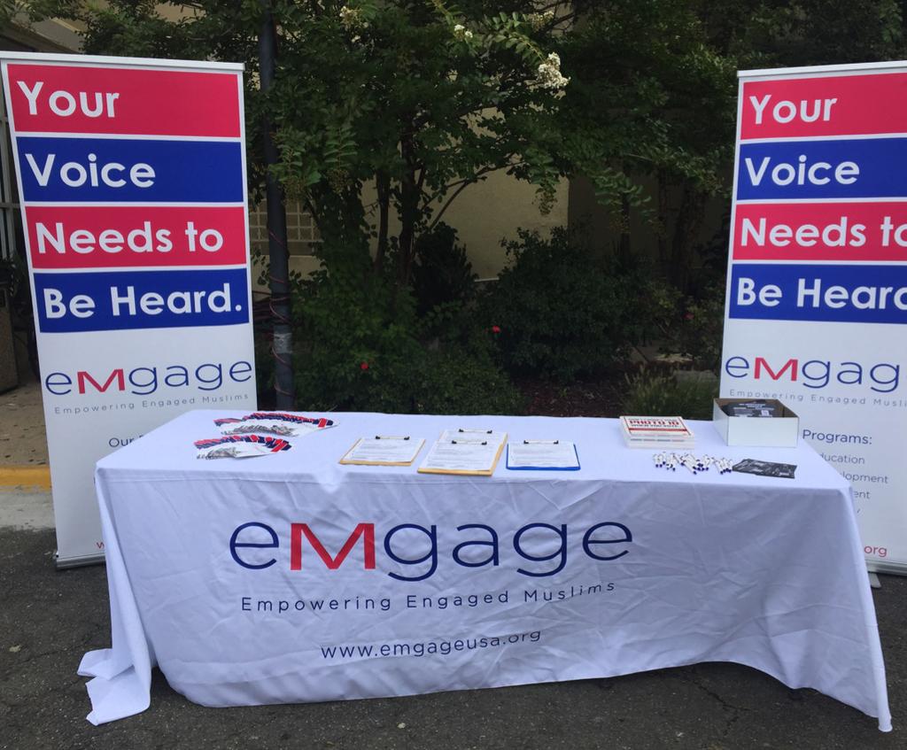 CORE PROGRAMS Emgage prides itself on voter mobilization efforts by utilizing a data driven approach to conduct surveys about the community s interests and to target where engagement on those issues