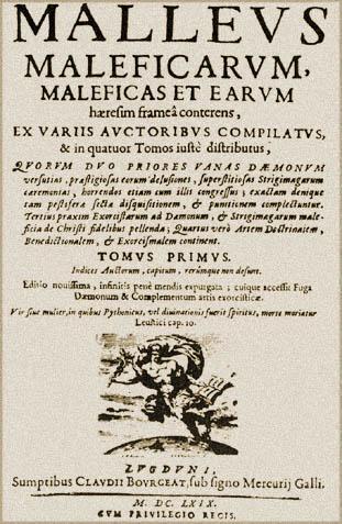 Background Phenomenom of Northern European countries (Iberians considered witchcraft to be carried out by the ignorant and uneducated) 1487 the Malleus Maleficarum ("The Hammer of Witches") is