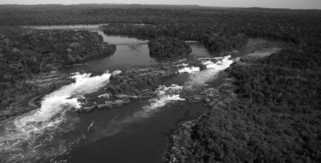 CREDIT: WWF / Zig Koch The Augusto Falls on the Juruena River, Juruena National Park, Brazil addition to some form of law enforcement such as park guards, good communication is important for
