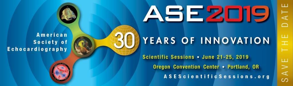 ASE 2019 Science and Technology Theater Sponsorship Agreement June 21-25, 2019 This agreement is entered into between the American Society of Echocardiography ( ASE ) and ( Sponsor or Company ), and