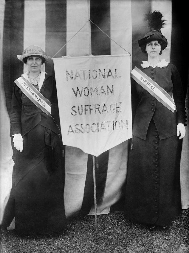 1920 After 70 years of activism, Women get